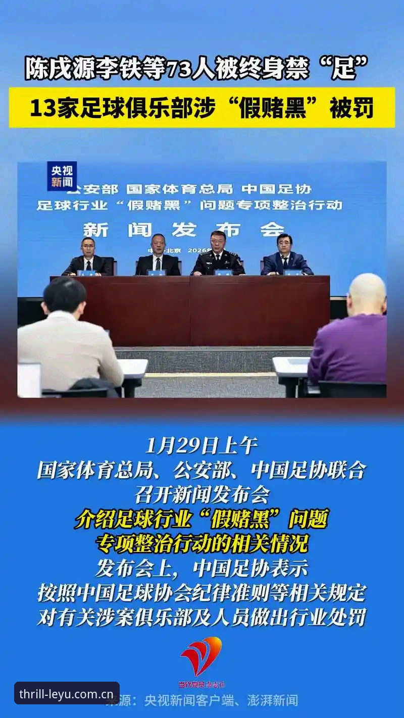 中国足协第三批禁足名单出炉，乐鱼体育平台带你深挖17人终身禁足背后的足球乱象